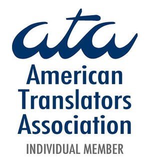 American Translators Association — logo de Membro Individual